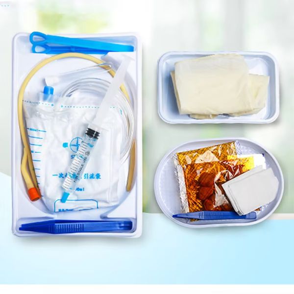 Kit completo de catéter uretral con diseño de silicona duradera