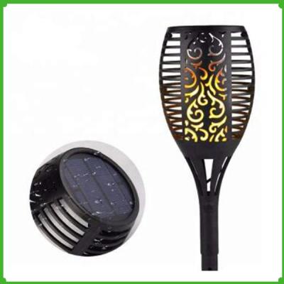 Manufacturer Supply Waterproof Outdoor Garden Decoration  Solar led Flame Lamp Light