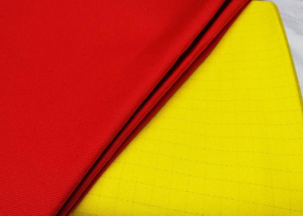 Tela estática resistente do óleo de Ripstop anti para o Workwear ambiental da segurança