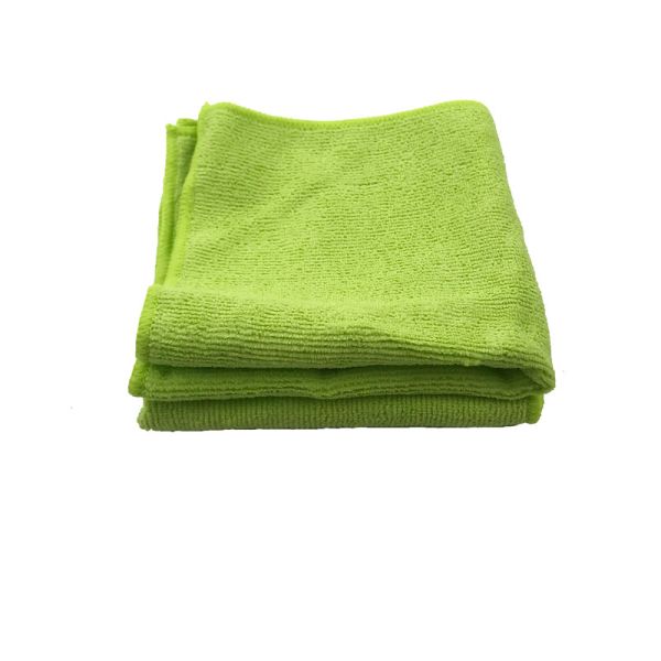 Washable Warp Knitted Microfiber Cleaning Cloth Polyester Polyamide