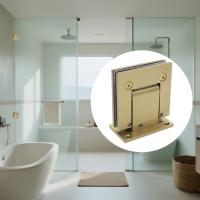 90 degrés Fermeture douce en acier inoxydable 304 charnière de porte de douche hydraulique