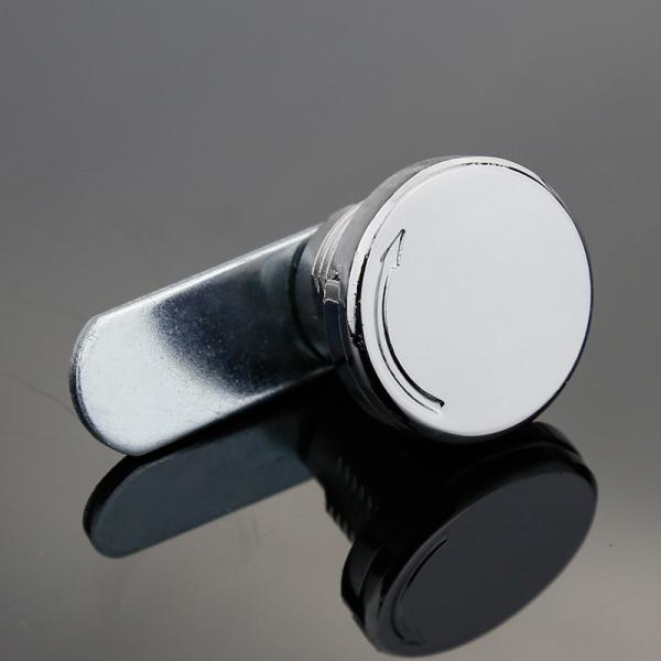 Zinc Alloy Metal Cabinet  Quarter Turn Cam Lock With Protective Cover Dust Cover
