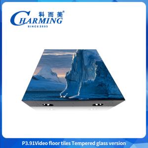 Waterproof P3.91 Illuminated 3d GOB Dance Floor HD Floor Dancing Led Screen