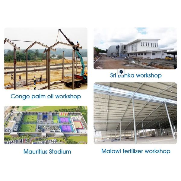 Prefabricated Steel Structure Steel Sandwich Panel Farm Shed