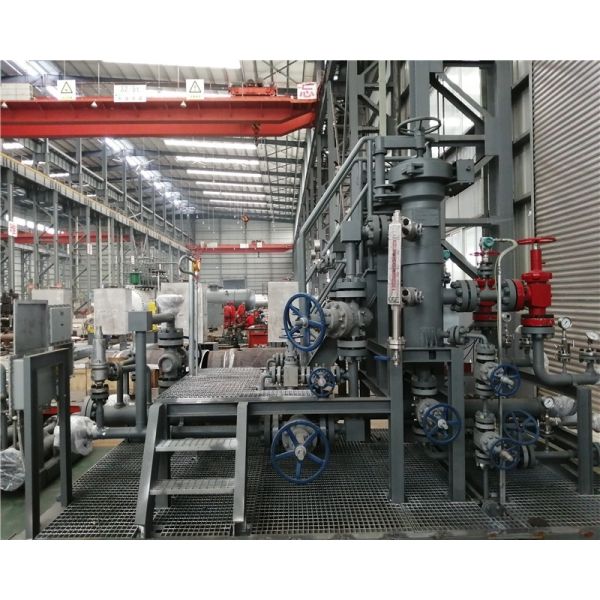 Oil & Gas Cyclone Sand Separator Sand Removal Unit