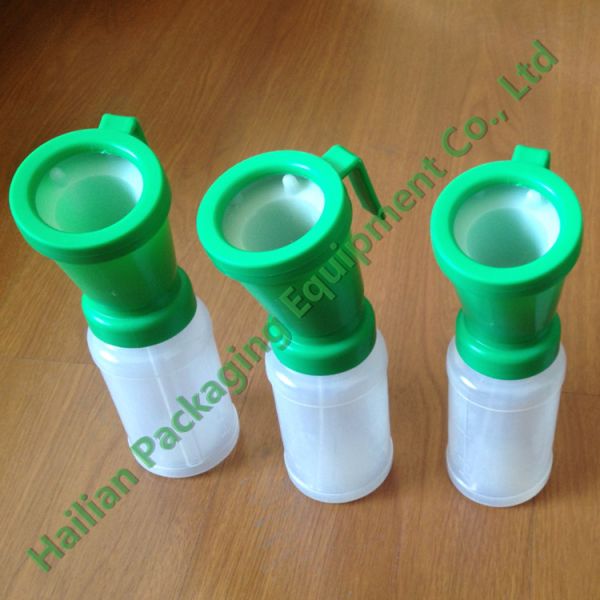 Sala plástica de la taza/ordeño de la inmersión del pezón de la categoría alimenticia del No-Reflujo que hace espuma