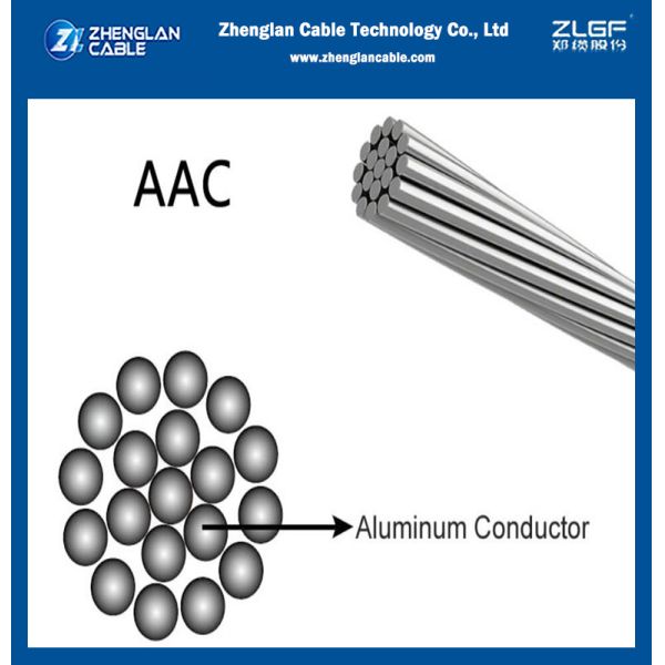 AAC/AAAC Bare Aluminum Conductor DIN Standard Power Cable Manufacturer Supply