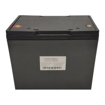 Bloco recarregável 12V 70Ah da bateria de íon de lítio para o trotinette elétrico Ebike