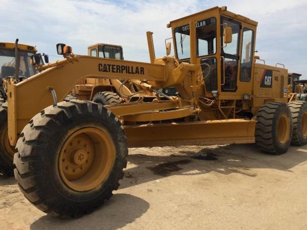 Hydraulic CAT 14G Used Motor Grader 90% New Low Hours
