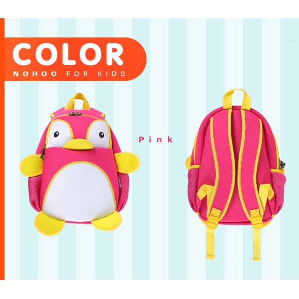 Cute Penguin Waterproof Animal Backpacks For Kids 10-20L Capacity
