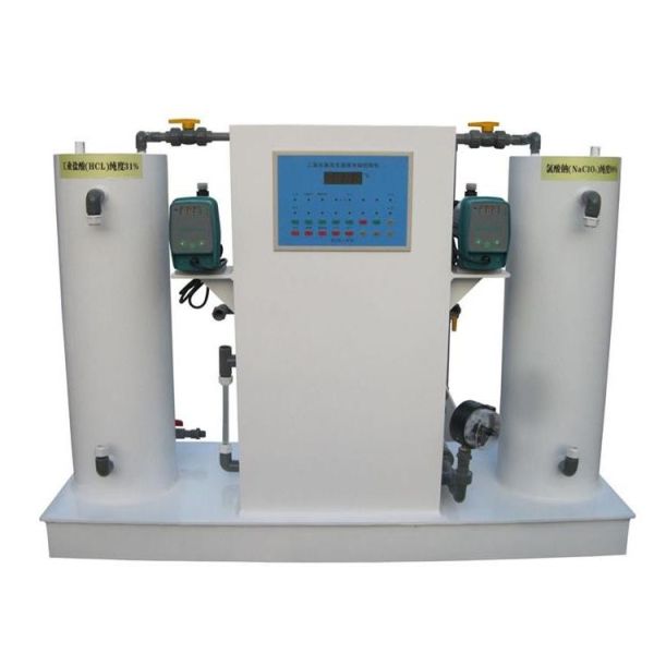 Disinfection Device Chlorine Dioxide Generator , Sodium Hypochlorite Dosing Device