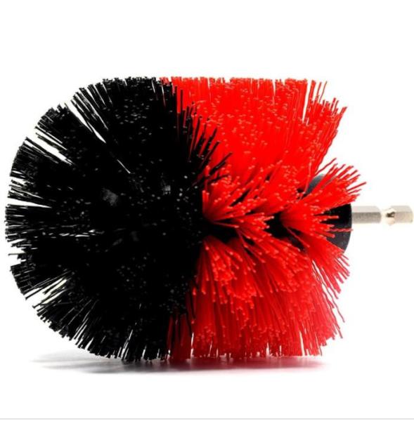 6pcs/set Drill Power Scrub Clean Brush For Leather Plastic Wooden Furniture Car Interiors Cleaning Power Scrub