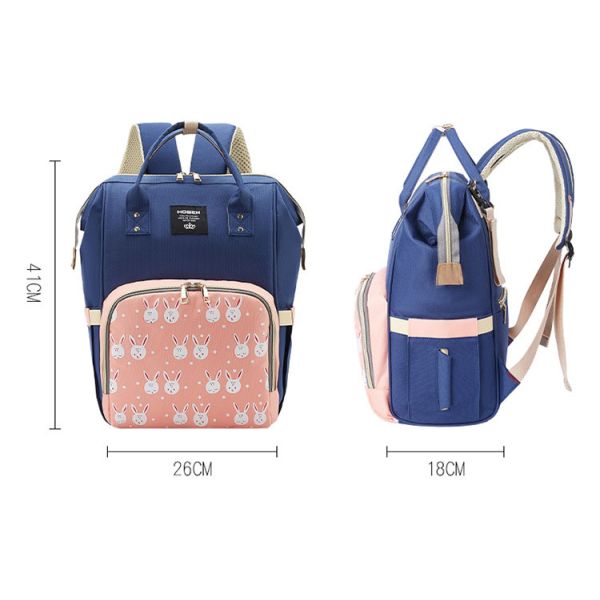 Daily Diaper Bag Fashion Mother Baby Bag for Breathable and Shock Resistant Storage