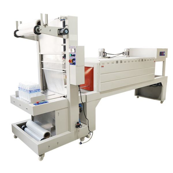 750 50mm Worktable Height Semi Automatic PET Bottle Shrink Wrap Machine for Water Bottles
