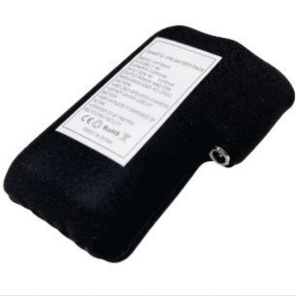 Black cloth wrapped 18650 li ion batterie pack 2S1P 7.4V 2000mAh 2200mAh 2600mAh 3500mAh battery packs for heated gloves