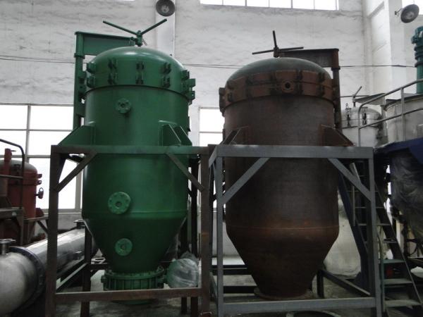 Crude Vegetable Oil Vertical Pressure Leaf Filters Carbon Steel / Stainless Steel