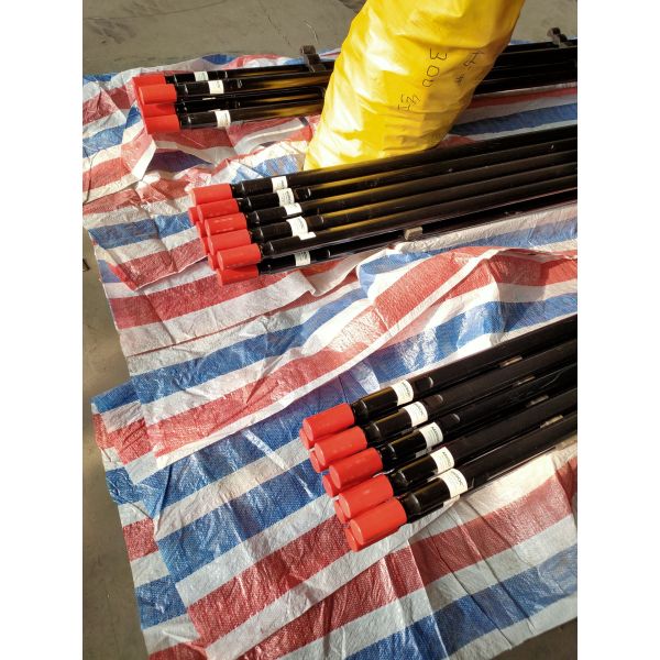 R25 Hex Flushing Hole 610mm Threaded Drill Rod