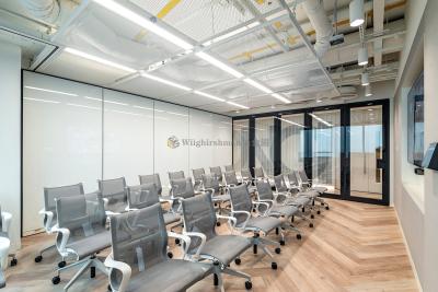 Durable Mobile Partition Wall  Adjustable For  Private Meeting Office Space