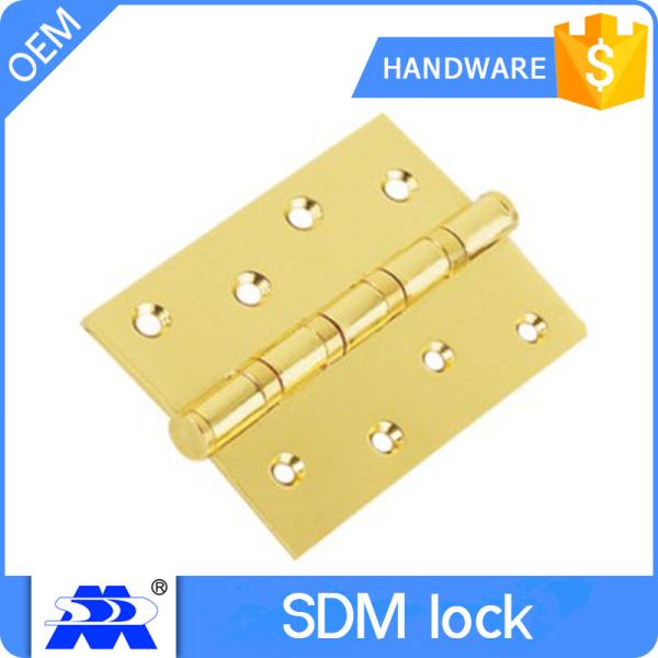 Brass Stainless Steel Door Hinges Adjustable Customized Size OEM Service