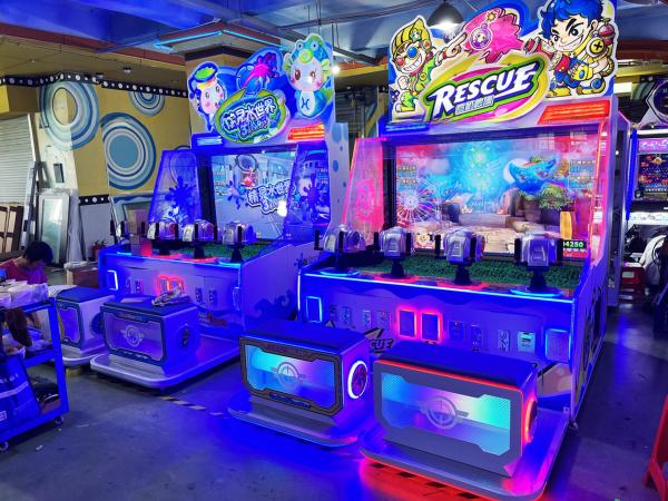 Durable Ticket Redemption Game Machine 450kg Multi Language Support  For 4 Players