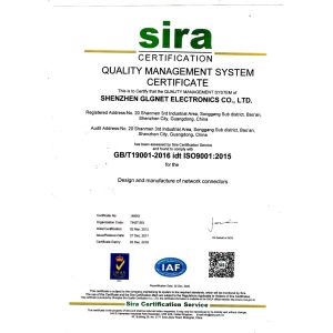 Shenzhen GLGNET Electronics Co., LTD Certifications