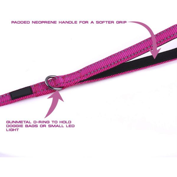 Чистка мягкого поводка проводки собаки ручки неопрена легкая