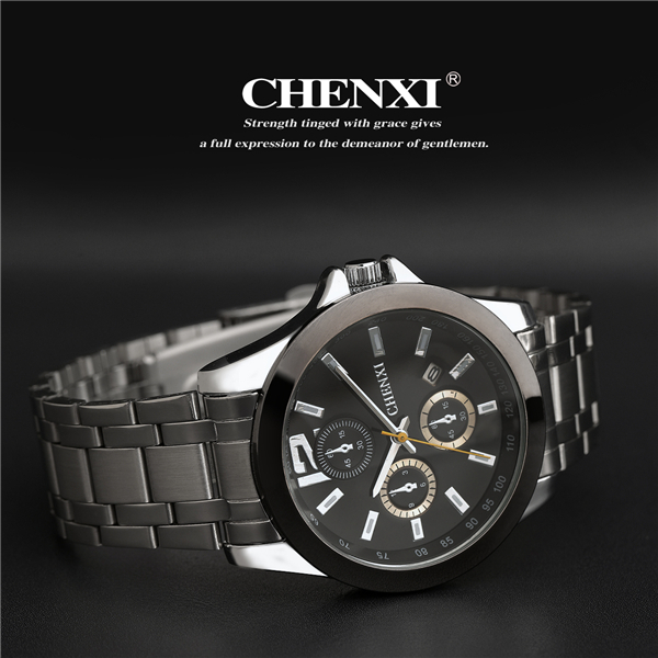 C009A Custom Logo Your Design OEM Service Watches Man Classic Stainless Steel Watches Man