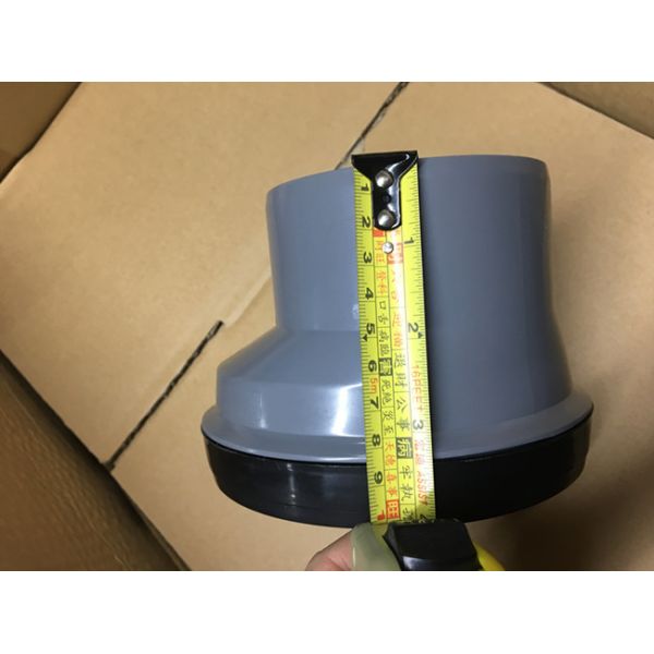 PP Material Plastic Bathroom Accessories Offset Toilet Connector Resist Corrosion