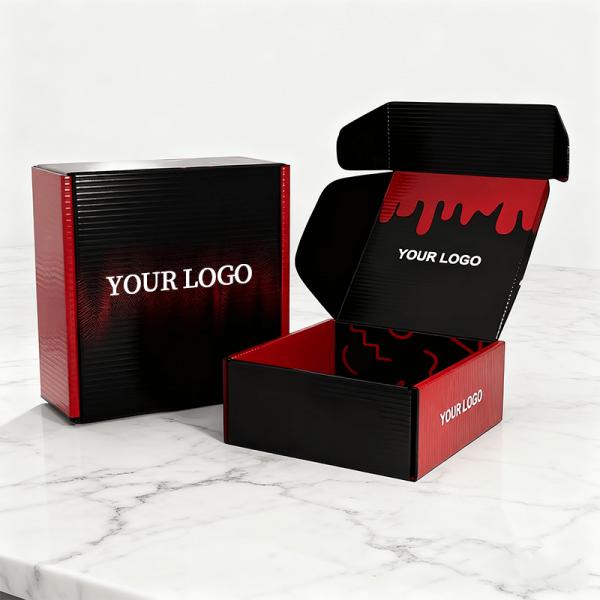 Custom Luxury Women Shoe Boxes With Logo Eco Postal Packaging Corrugated Board  For Shoes Or Clothes