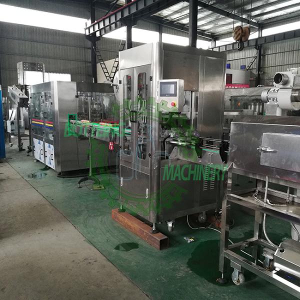 Auto Carbonated Soft Gas Soda Drink Tin / Aluminum Cans Filling Machine