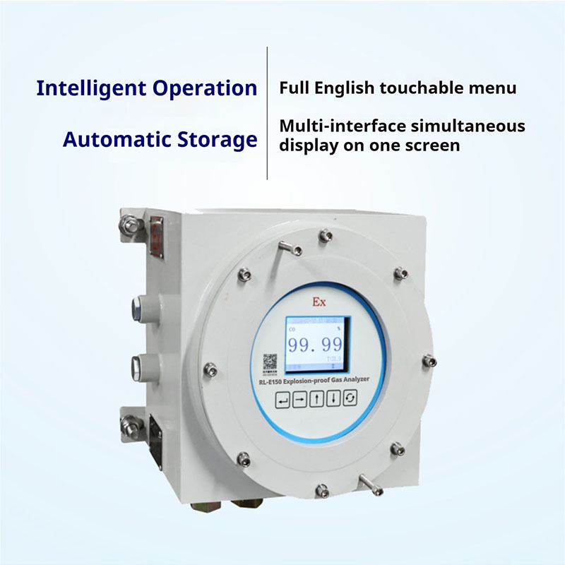 Explosion Proof NDIR Multi Infrared Gas Analyzer Gas Detector For Simultaneous CH4 CO CO2 SF6 SO2 CnHm NH3