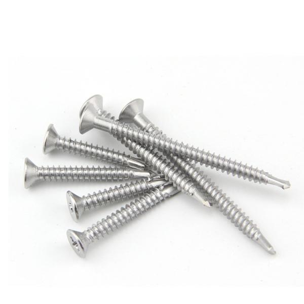 Customized Csk Model Self Drilling Screws in Stainless Steel for Metric 6mm Fastening