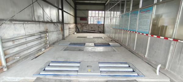 El equipo de inspección de vehículos con rodillo libre CTZG neumático de 220 V