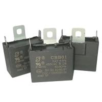 3.0mfd 450V climatiseur d'oreille en fer droit CBB61 condensateur de ventilateur avec trou de positionnement