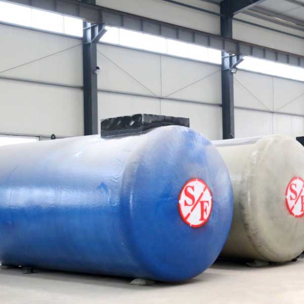 tanques de armazenamento 30cbm no subterrâneo do litro SF da indústria de petróleo e gás 60000