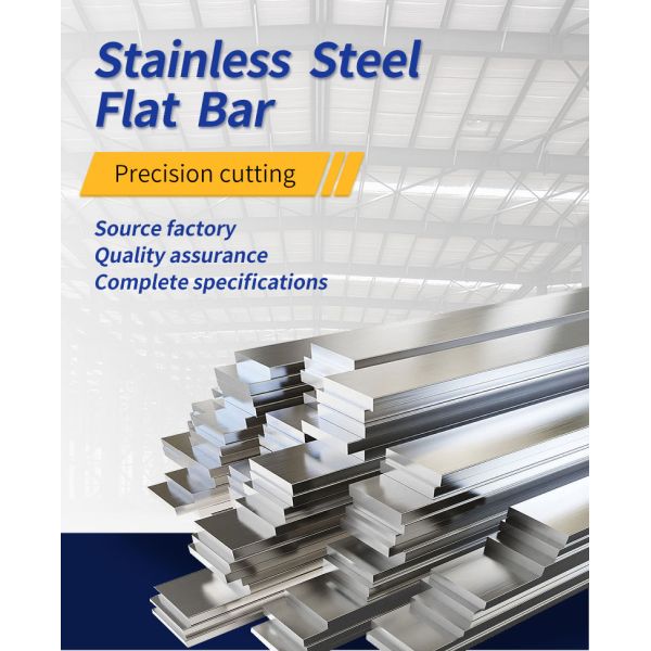ASTM A276 Type 304L Flat Stainless Steel Rod Bar 5800mm