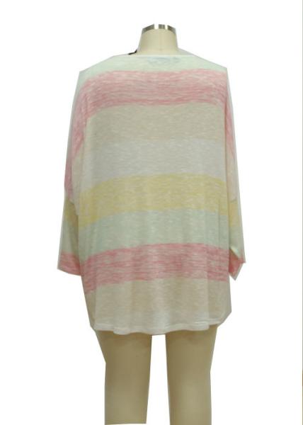 Elbow Length Batwing Sleeve T Shirt Latest Ladies Casual Wear oversized Breathable