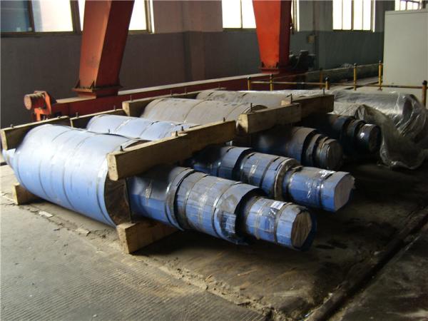 80Cr2MoV High Polished Corrugated Iron Rollers  Diameter 250 - 700mm  To Straightening Metal Bar