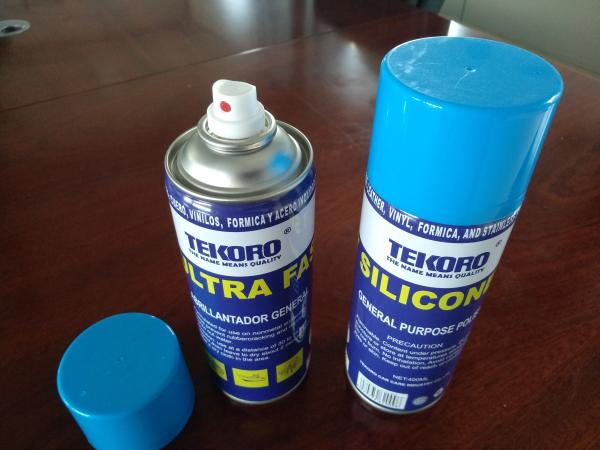 Lubrificante claro do pulverizador do silicone para a borracha/plástico/metal/proteção de madeira de nylon