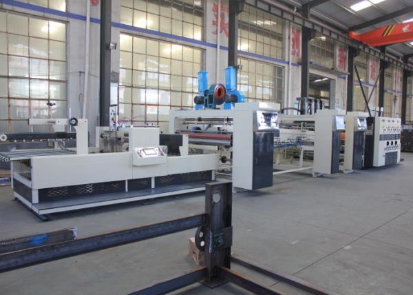 Carton Making Line Of Automatic Printing Slotting Die Cutting Folding Gluing