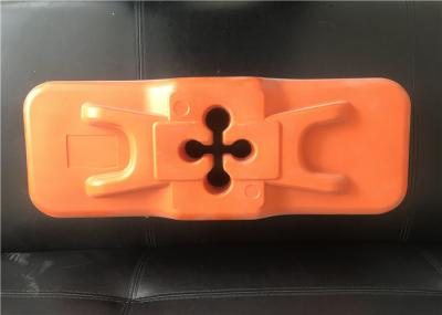 Patent Multi Hole HDPE Temporary Fence Base For Temporary Construction Barricades