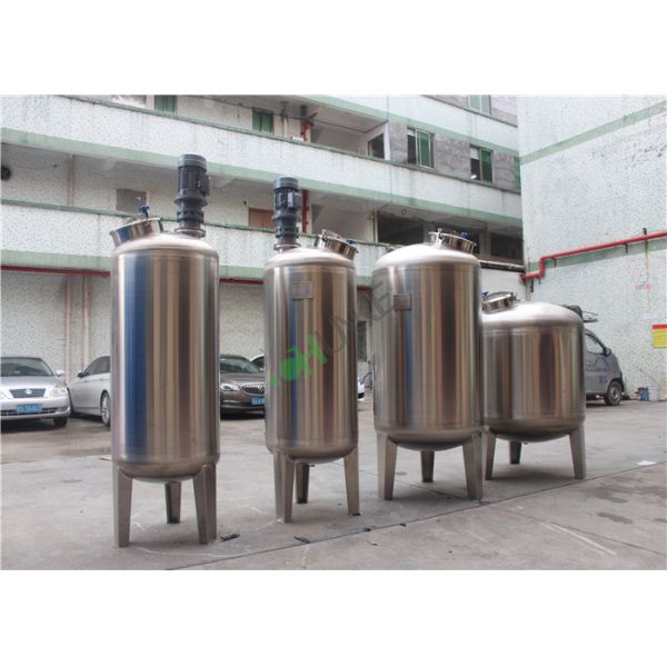 Бак для хранения Нержавеющ Ро Ди Воды для жидкостного химического хранения 0.1м3 к 120м3