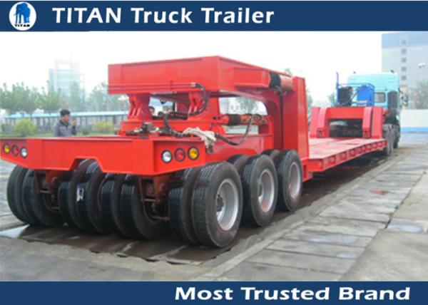 Customized Steel HG60 heavy duty utility trailer 100 - 150 ton 3 lines 6 axles