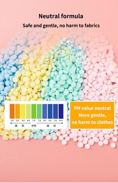 Custom Laundry Fragrance Beads Condensed Remove Stains Deeply Eco Friendly