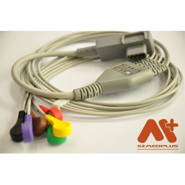 Physio Control Compatible ECG Leadwire 6 lead - 11111-000022