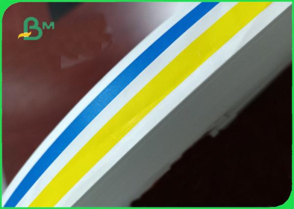 Papel 60gsm da parte inferior da palha da largura 15mm FDA não deformado para o dia de Natal