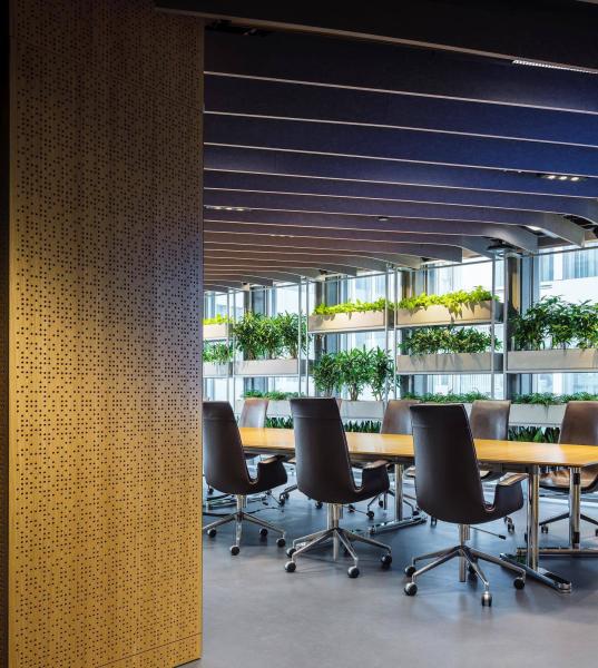 Decorative and Sound Absorption Wall Acoustic Panels Timber Perforated Sound Board