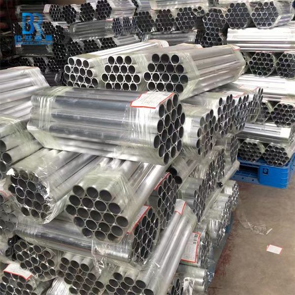 aluminum coil pipe，Aluminum hollow pipe 6061t6 hard aluminum alloy round tube 6063 thick and thin-walled aluminum pipe