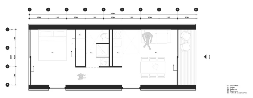 Дом Prefab черни света дома курорта бревенчатой хижины стальной модульной полуфабрикат крошечный