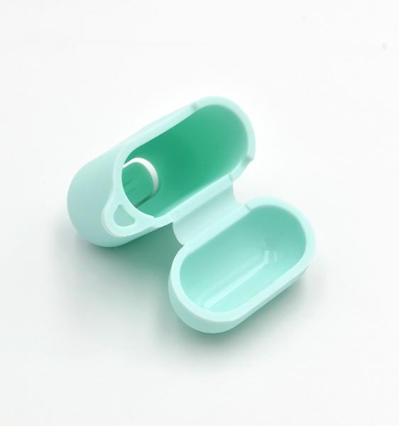 Mini Pattern Protective Soft Shockproof Custom Earphone Oval Earphone Case